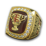 2000 FSU Florida State Seminoles Sugar Bowl Champions Ring