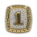 2000 Oklahoma Sooners National Championship Ring