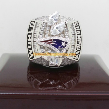 2003 Super Bowl XXXVIII New England Patriots Championship Ring