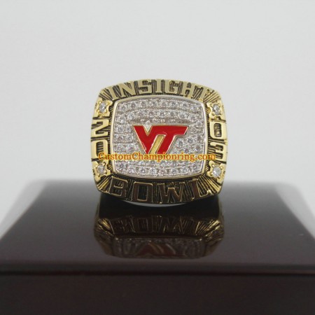 2003 Virginia Tech Hokies Insight Bowl Championship Ring