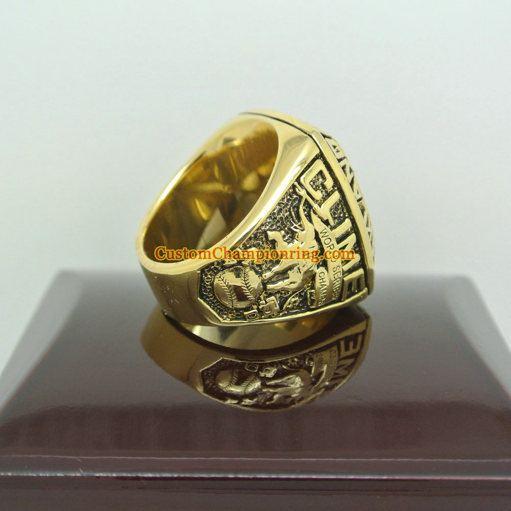 1989 Oakland Athletics World Series Championship Ring