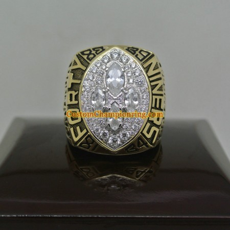 1989 Super Bowl XXIV San Francisco 49ers Championship Ring