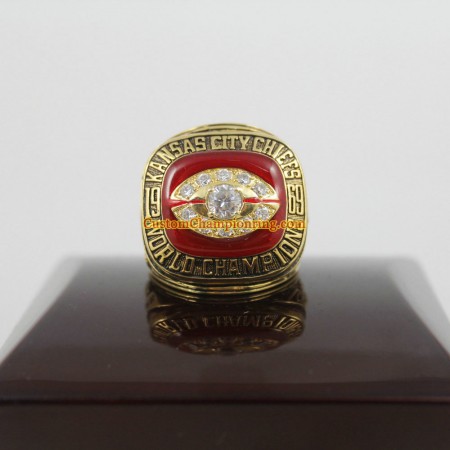 1969 Super Bowl IV Kansas City Chiefs Championship Ring