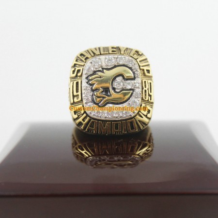 1989 Calgary Flames Stanley Cup Championship Ring