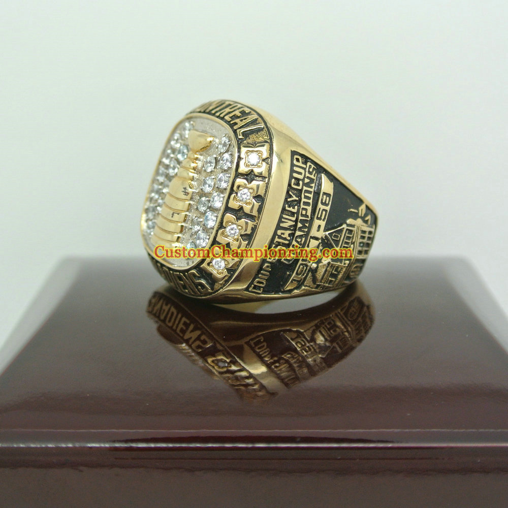 1958 Montreal Canadiens Stanley Cup Championship Ring