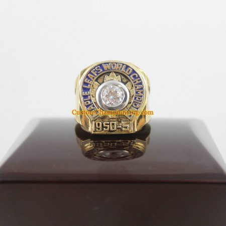 1951 Toronto Maple Leafs Stanley Cup Championship Ring