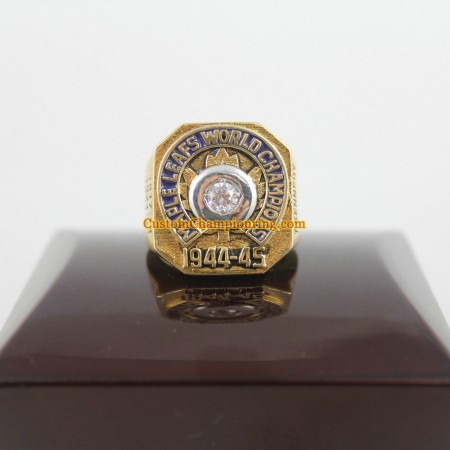 1945 Toronto Maple Leafs Stanley Cup Championship Ring