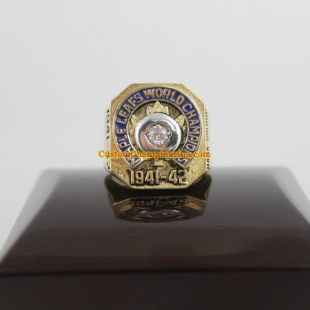 1942 Toronto Maple Leafs Stanley Cup Championship Ring