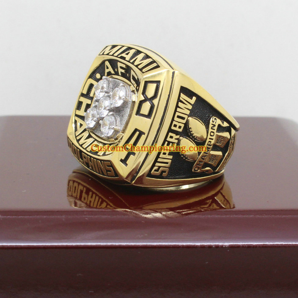 1984 Miami Dolphins American Football Championship Ring