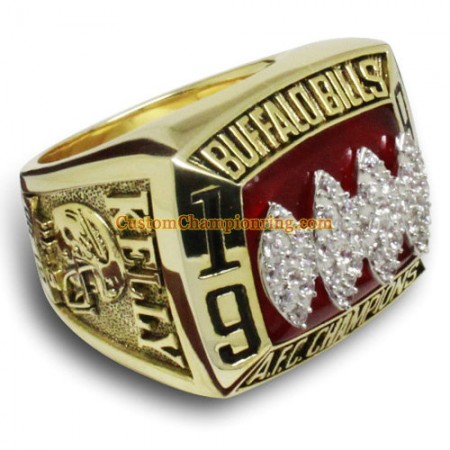 1993 Buffalo Bills American Football Championship Ring