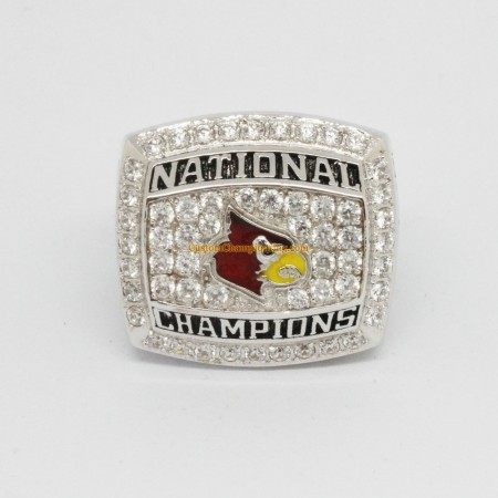 2013 Louisville Cardinals National Championship Ring