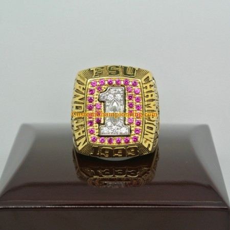 1993 FSU Florida State Seminoles National Championship Ring