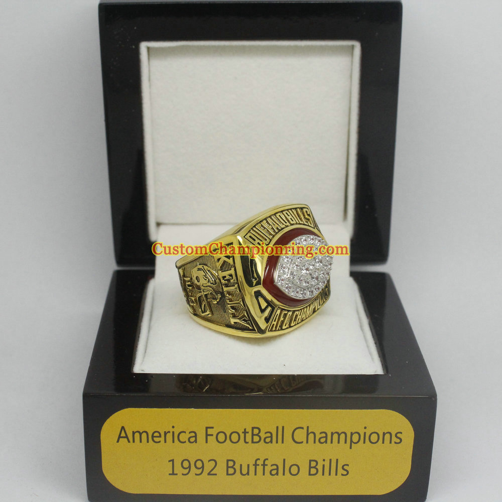 1992 Buffalo Bills American Football Championship Ring