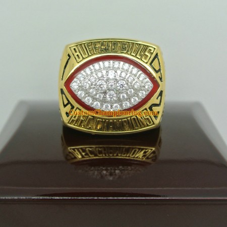 1992 Buffalo Bills American Football Championship Ring