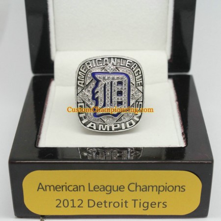 2012 Detroit Tigers American League Championship Ring