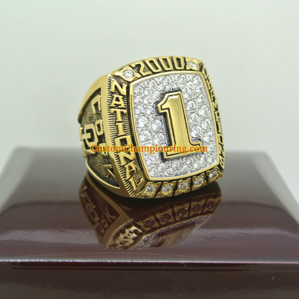 2000 Oklahoma Sooners National Championship Ring