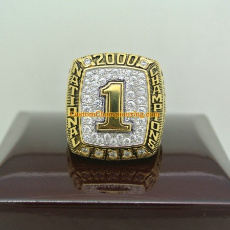 2000 Oklahoma Sooners National Championship Ring