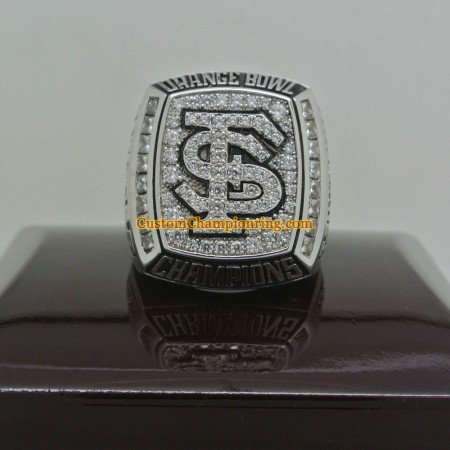 2013 FSU Florida State Seminoles Orange Bowl Championship Ring