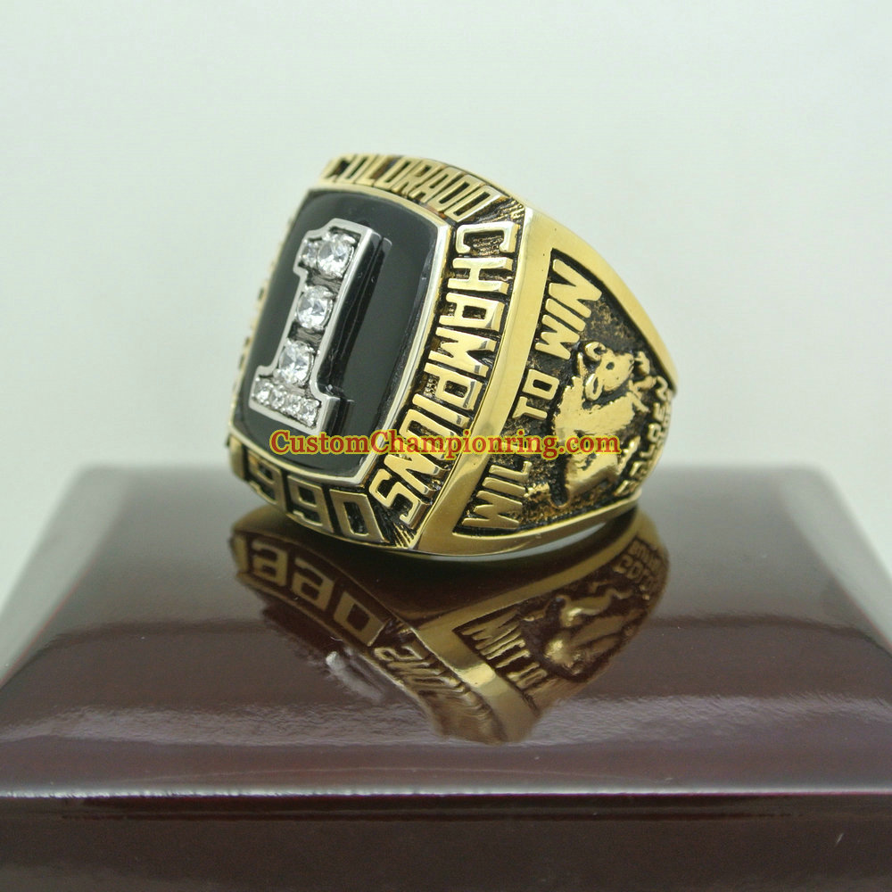 1990 Colorado Buffaloes National Championship Ring