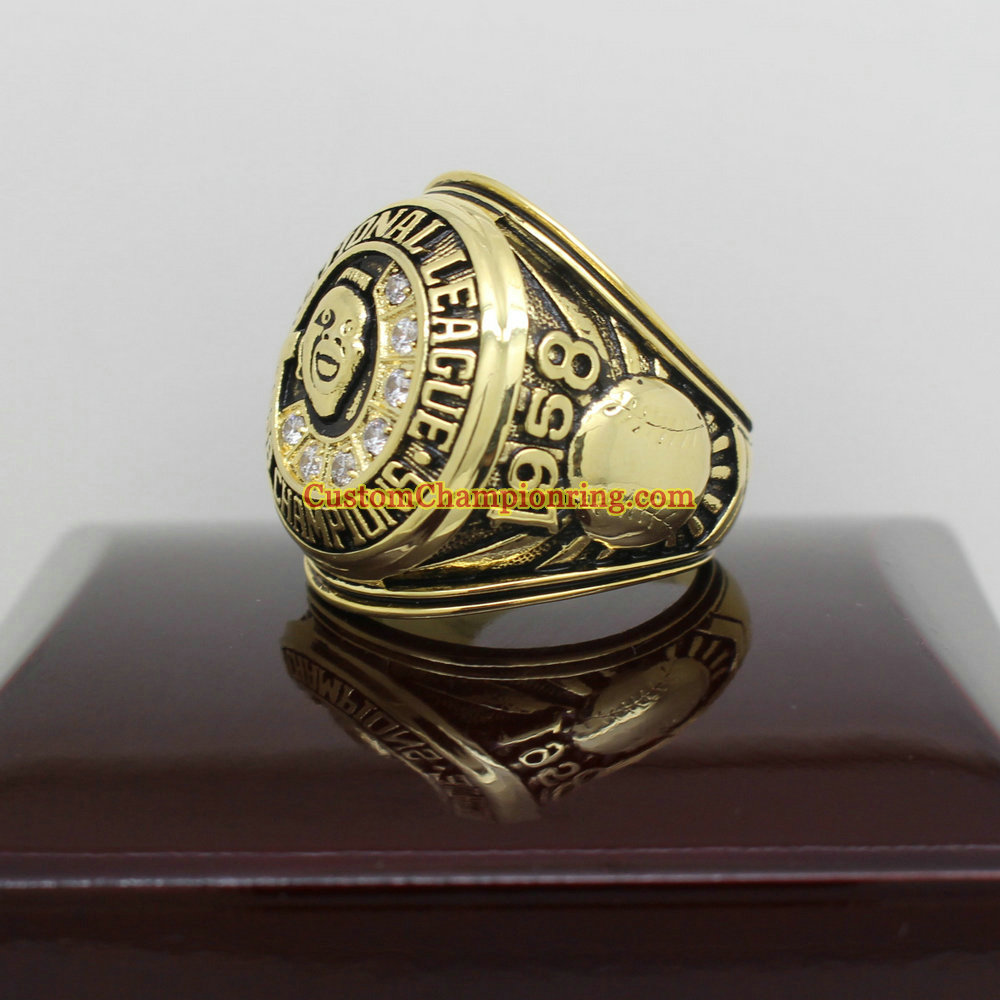 1958 Milwaukee Braves National League Championship Ring