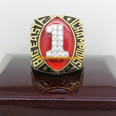 2002 Miami Hurricanes Big East Championship Ring