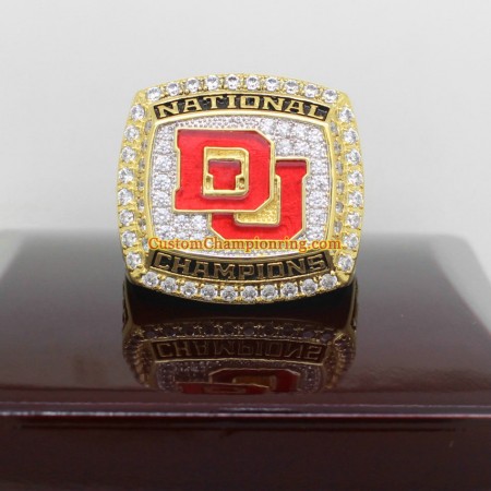 2015 Denver Pioneers Lacrosse National Championship Ring