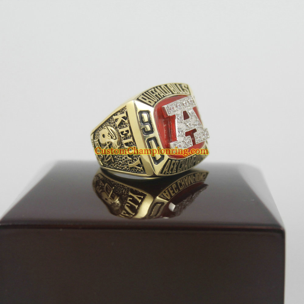 1991 Buffalo Bills American Football Championship Ring