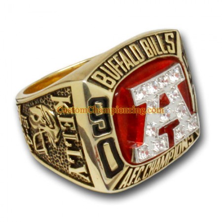 1991 Buffalo Bills American Football Championship Ring