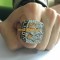 2015 super bowl 50 denver broncos fan ring 17