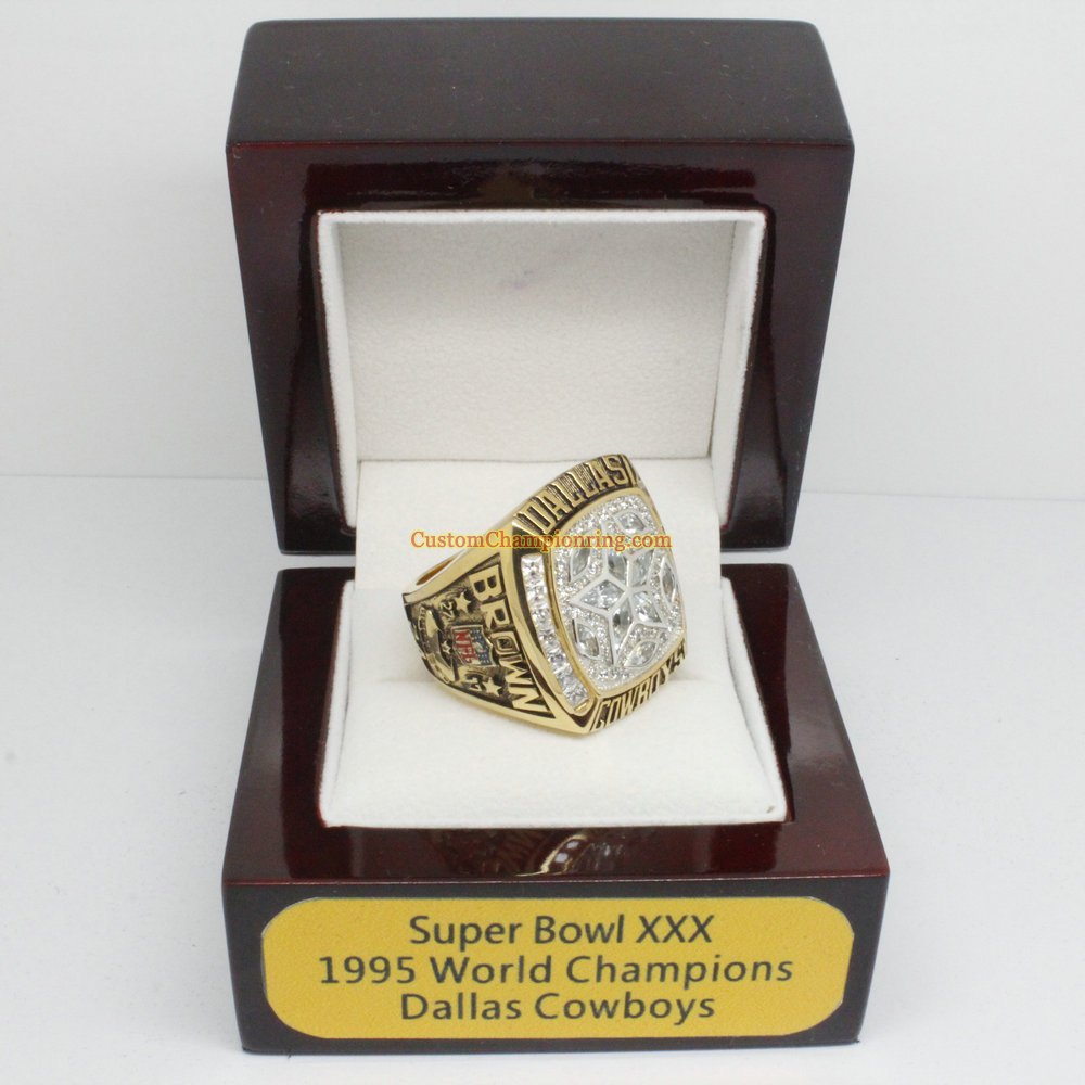 1995 Super Bowl XXX Dallas Cowboys Championship Ring