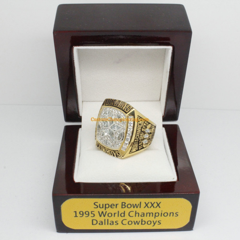 1995 Super Bowl XXX Dallas Cowboys Championship Ring