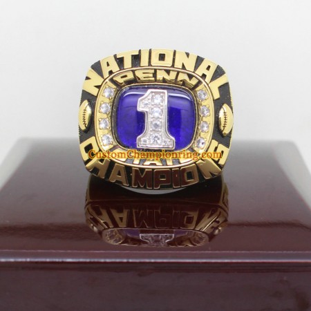 1982  Penn State Nittany Lions Football Championship Ring