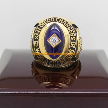 1963 San Diego Chargers World Championship Ring