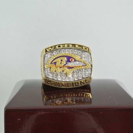 2000 Super Bowl XXXV Baltimore Ravens Championship Ring