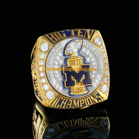 2021 Michigan Wolverines Big Ten Championship Ring