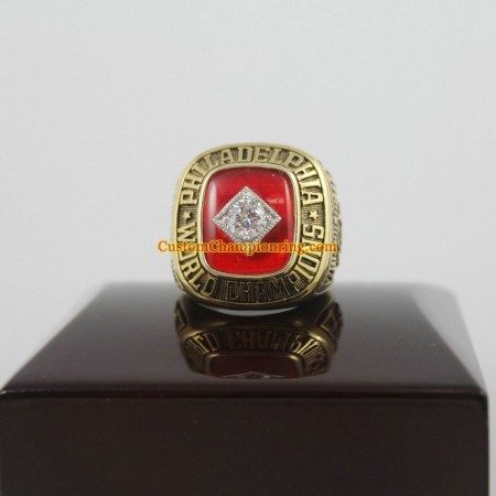 1967 Philadelphia 76ers Basketball World Championship Ring