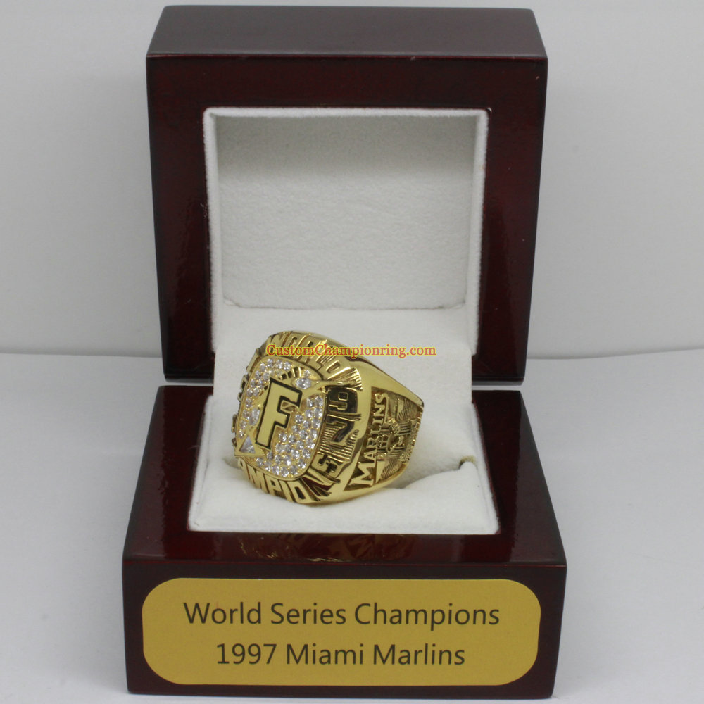 1997 Miami Marlins World Series Championship Ring